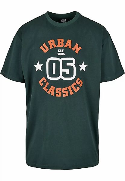 URBAN CLASSICS T-Shirt "Urban Classics Herren College Print Tee" günstig online kaufen