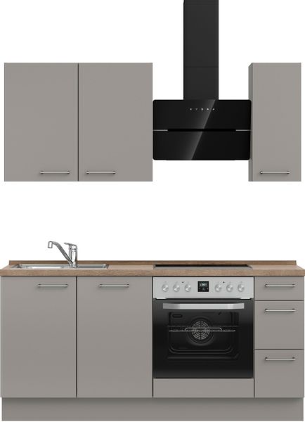 nobilia® Küchenzeile "Laser II", Ausrichtung wählbar, günstig online kaufen