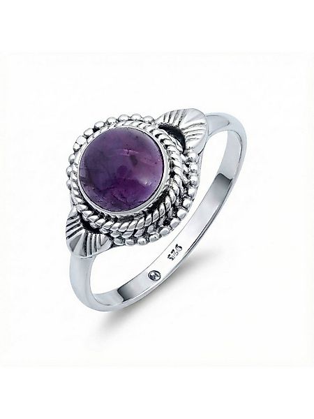 mantraroma Silberring MANAIA aus 925 Silber mit Amethyst (Ring mit Schmuckb günstig online kaufen