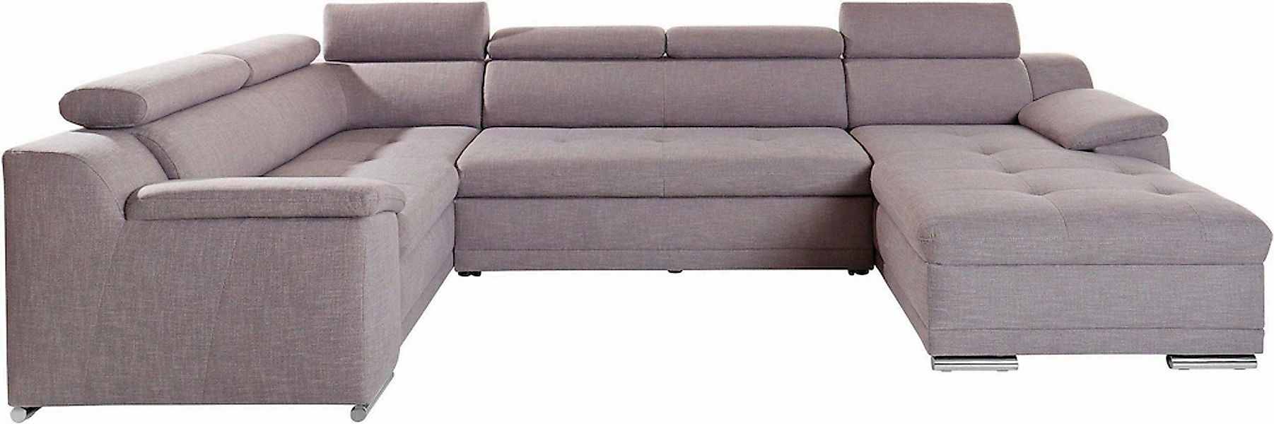 sit&more Wohnlandschaft Andiamo, mit Kopfteilverstellung, wahlweise mit Bet günstig online kaufen