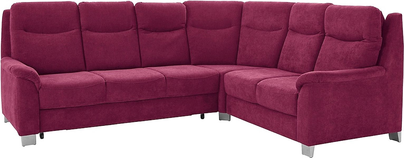 sit&more Ecksofa »Boccaccio L-Form« mit Federkern und Kopfteilverstellung, günstig online kaufen