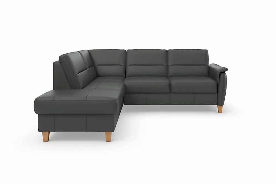 Home affaire Ecksofa »Palmera L-Form«, Federkern, wahlweise mit Bettfunktio günstig online kaufen