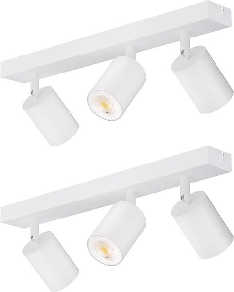 Nettlife Deckenstrahler Schwarz Wohnzimmer 2/3/4 Flammig günstig online kaufen