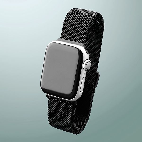 PRECORN Smartwatch-Armband Ersatzarmband in schwarz mit günstig online kaufen