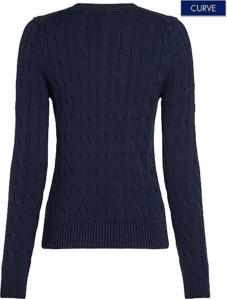 Tommy Hilfiger Curve Rundhalspullover CRV CO günstig online kaufen