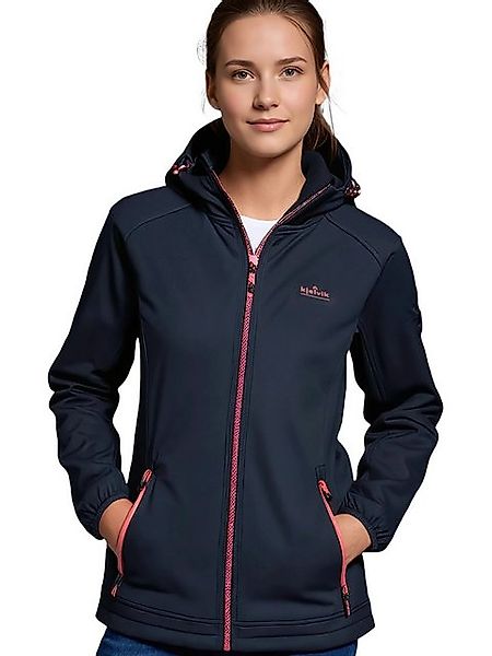 Kjelvik Softshelljacke Kelly Leichte Jacke mit Kapuze und Fleece Innenfutte günstig online kaufen