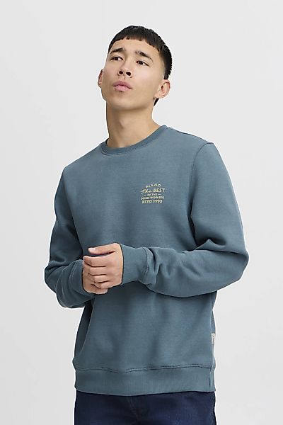 Blend Rundhalspullover "BHSweatshirt" Lässiger Sweatpullover mit Print günstig online kaufen