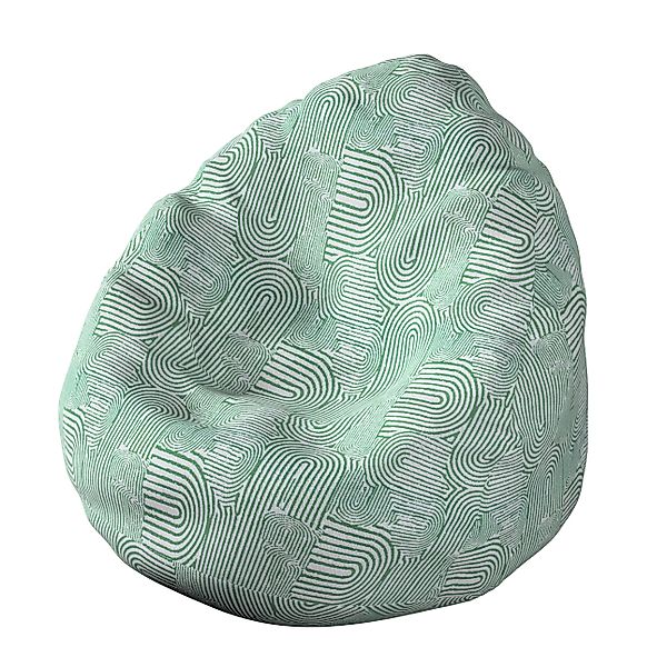 Sitzsack, mintgrün-ecru, Ø80 x 115 cm, Cosy Home (144-81) günstig online kaufen