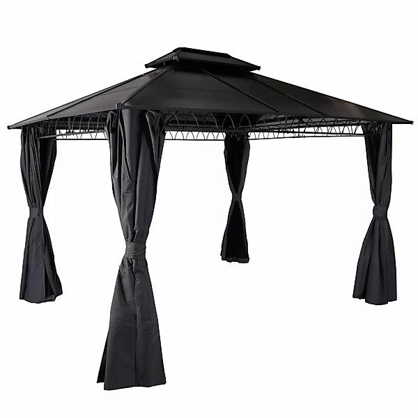 MCW Hardtop Pergola M81 Grau 3,6x3m günstig online kaufen