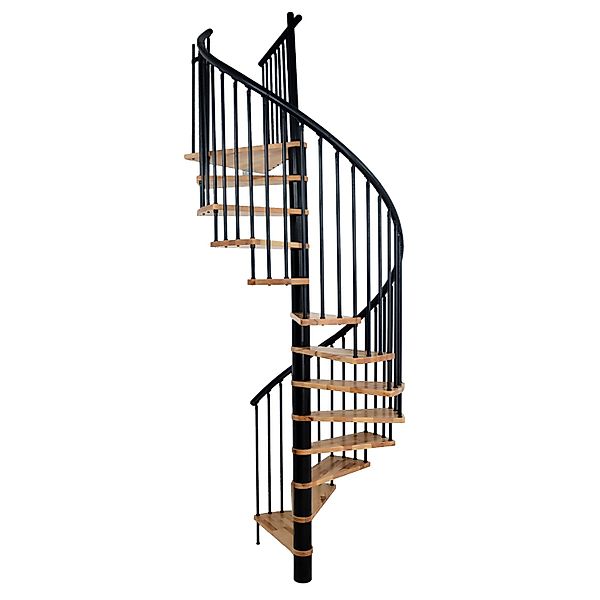 Minka Spindeltreppe  Spiral Effect Geschosshöhe bis 305 cm günstig online kaufen