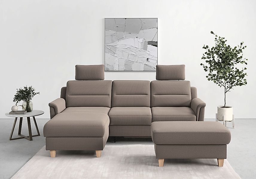 sit&more Ecksofa Farö L-Form, inklusive Federkern, günstig online kaufen