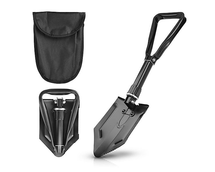 Navaris Schaufel Klappspaten mit Hacke, Militär Schaufel für Camping, leich günstig online kaufen