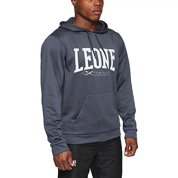 Leone1947 Logo Kapuzenpullover M Light Grey günstig online kaufen