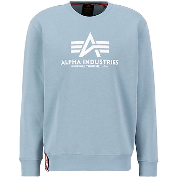 Alpha Industries  Sweatshirt Basic Sweater - greyblue günstig online kaufen