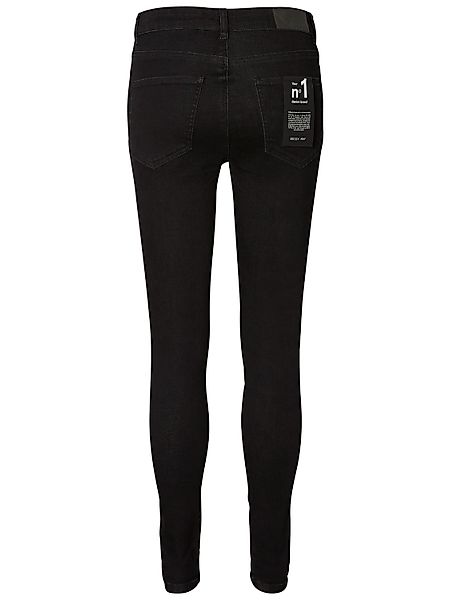 Noisy May Damen Jeans NMLUCY NW S.S. COFFEE JEANS GU009BL - Slim Fit - Schw günstig online kaufen