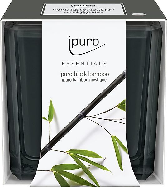 ipuro Duftkerze Essantials Black Bamboo 125 gr günstig online kaufen