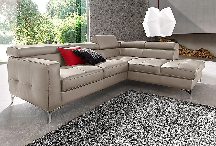 COTTA Polstergarnitur "Sammy L-Form", (Set), Set bestehend aus: Ecksofa mit günstig online kaufen