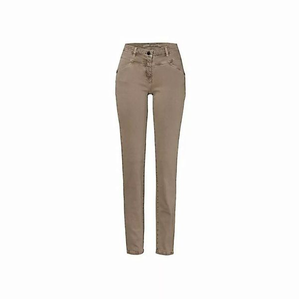 TONI 5-Pocket-Jeans taupe (1-tlg) günstig online kaufen