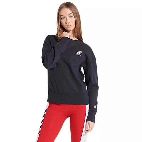 Superdry Sportstyle Essential Crew Sweatshirt XS Deep Navy günstig online kaufen
