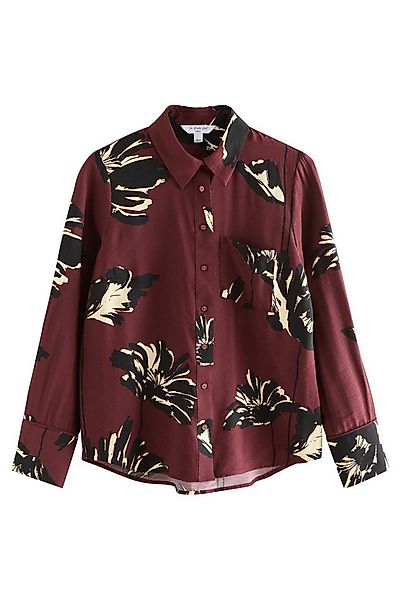 Next Langarmhemd Langärmeliges Button-down-Hemd (1-tlg) günstig online kaufen