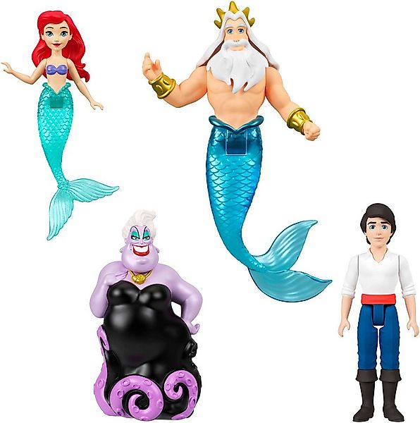 Mattel® Anziehpuppe Disney Prinzessin, Kleine Puppen Arielle Pack günstig online kaufen