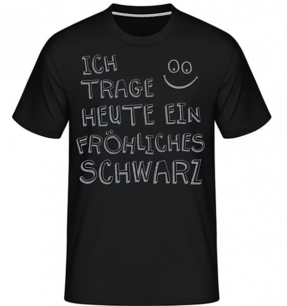 Ich Trage Ein Fröhliches Schwarz · Shirtinator Männer T-Shirt günstig online kaufen