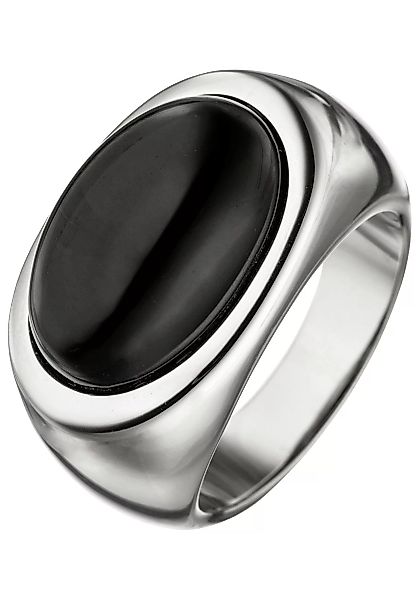 JOBO Silberring, 925 Silber mit Onyx günstig online kaufen