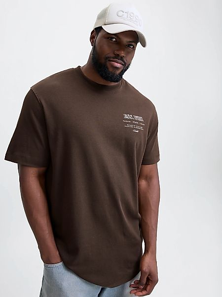 Jack & Jones PlusSize T-Shirt "JJEURBAN EDGE STUDIO TEE SS SN PLS", mit Log günstig online kaufen