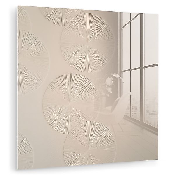 MuchoWow Acrylglasbild Japandi - Beige - günstig online kaufen