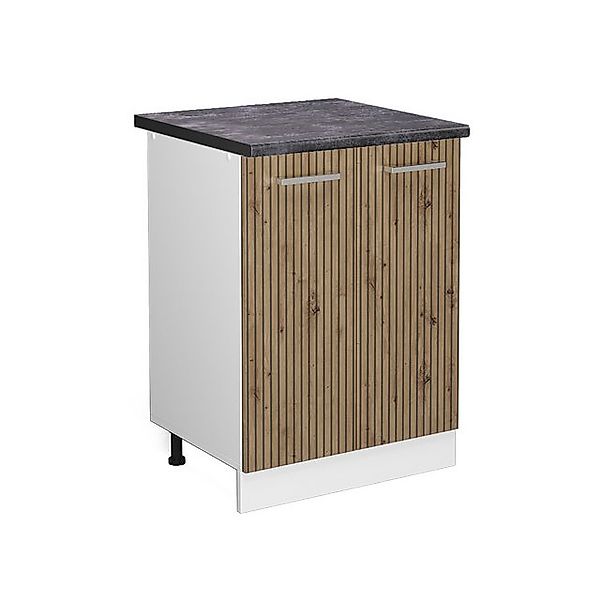 Vicco Unterschrank R-Line, Artisan-Eiche/Weiß, 60 cm, günstig online kaufen