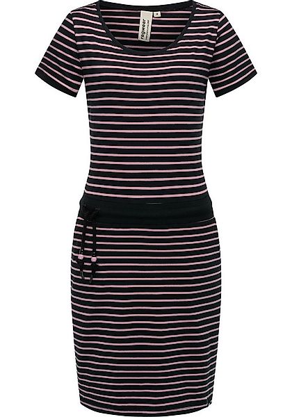 Ragwear Sommerkleid Baomi gestreiftes Damen Minikleid mit Taillenkordel und günstig online kaufen