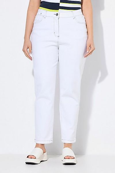 Ulla Popken Regular-fit-Jeans Mom-Jeans Komfortbund 5-Pocket-Schnitt günstig online kaufen
