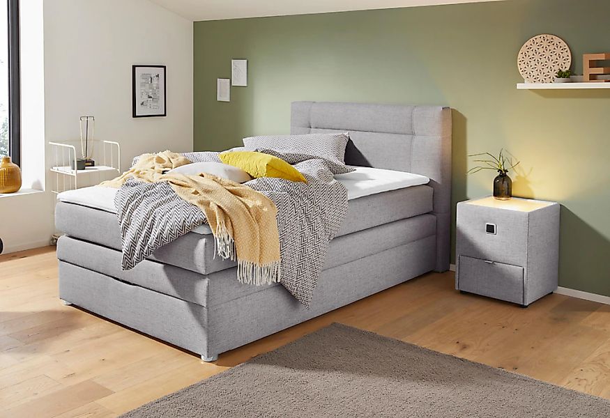 Jockenhöfer Gruppe Boxspringbett "Carmen" mit Bettkasten und Topper, erhält günstig online kaufen