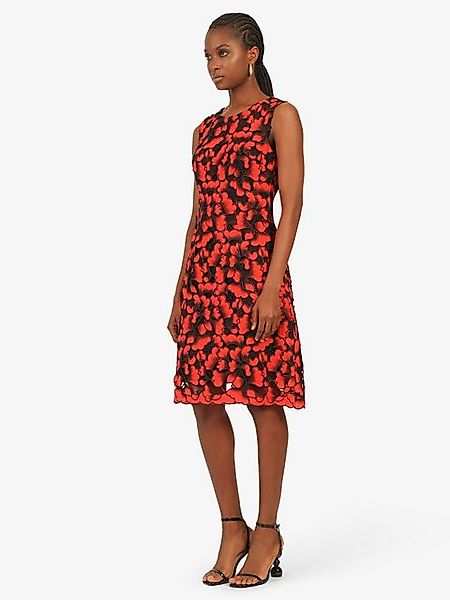 Kraimod Cocktailkleid mit floraler Spitze und Rundhals günstig online kaufen