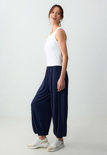 Jimmy Key Strickhose Elastische Modalstrickhose mit hoher Taille und elasti günstig online kaufen