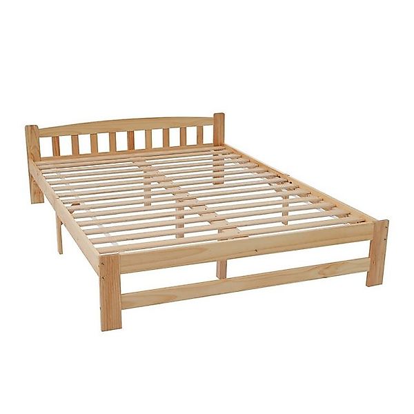 Gotagee Massivholzbett 140x200cm Massivholzbett, Futonbett, Massivholz Natu günstig online kaufen