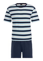 H.I.S Pyjama 1 Stück, 2 Stk. tlg., Schlafanzug in schöner Streifenoptik günstig online kaufen