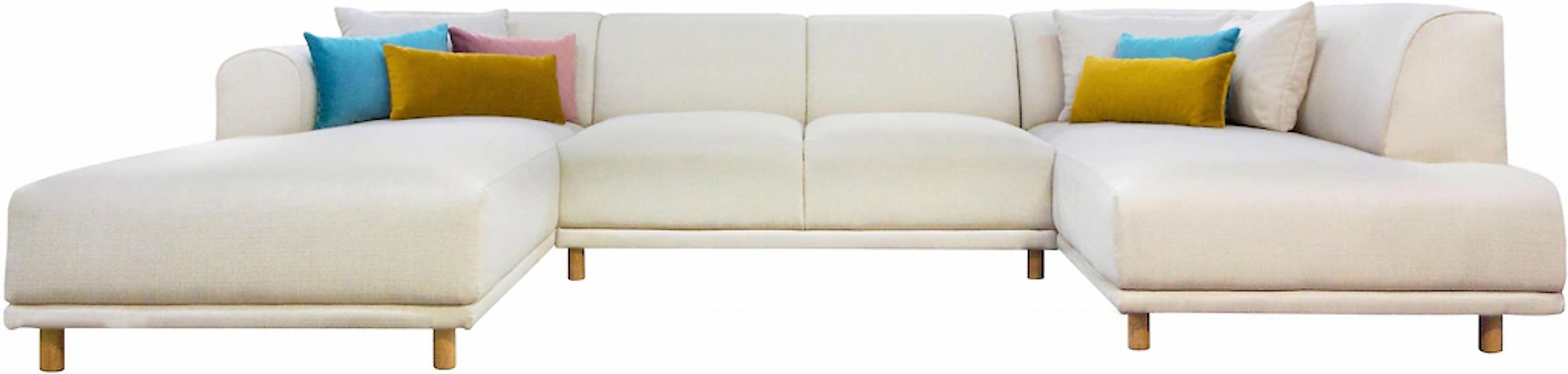 OTTO home Wohnlandschaft "Maroon U-Form" in skandinavischem Design, mit los günstig online kaufen