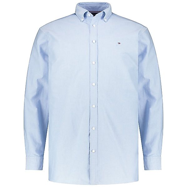 Tommy Hilfiger Freizeithemd aus Baumwolle Farbe blau Größe: 5XL günstig online kaufen
