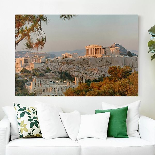 Leinwandbild Architektur & Skyline - Querformat Akropolis günstig online kaufen