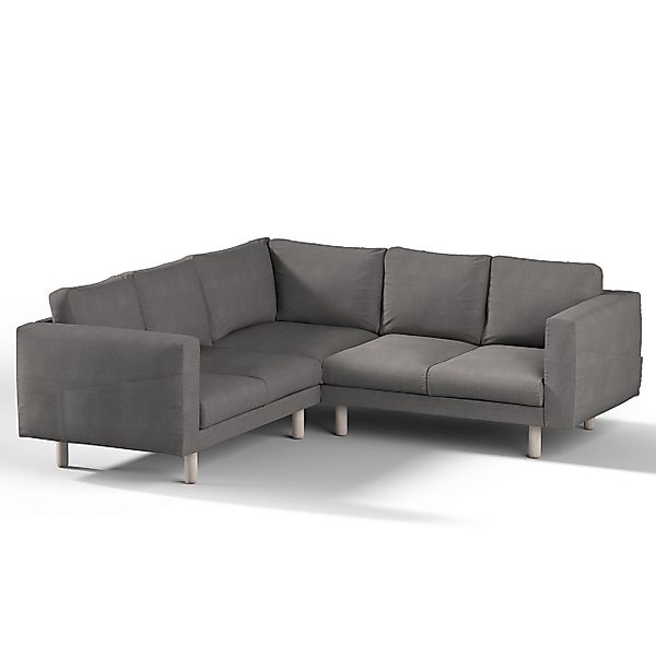 Bezug für Norsborg 4-Sitzer Ecksofa, dunkelgrau, Norsborg 4-Sitzer Ecksofab günstig online kaufen