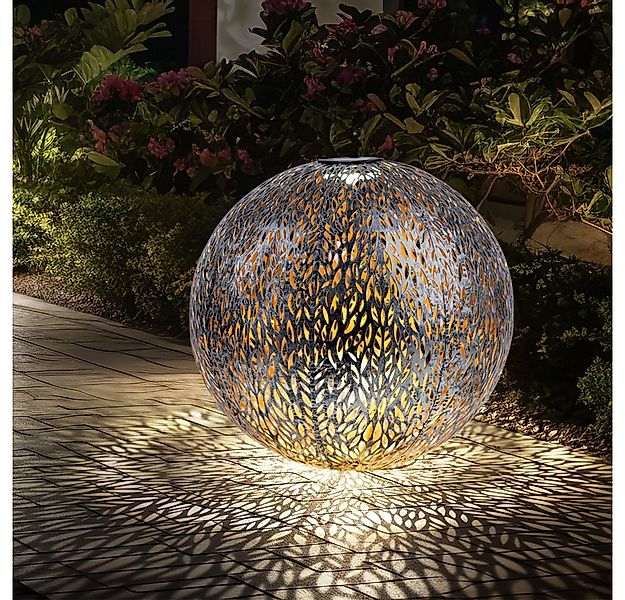 GLOBO LIGHTING LED Solarleuchte, LED-Leuchtmittel fest verbaut, Warmweiß, S günstig online kaufen