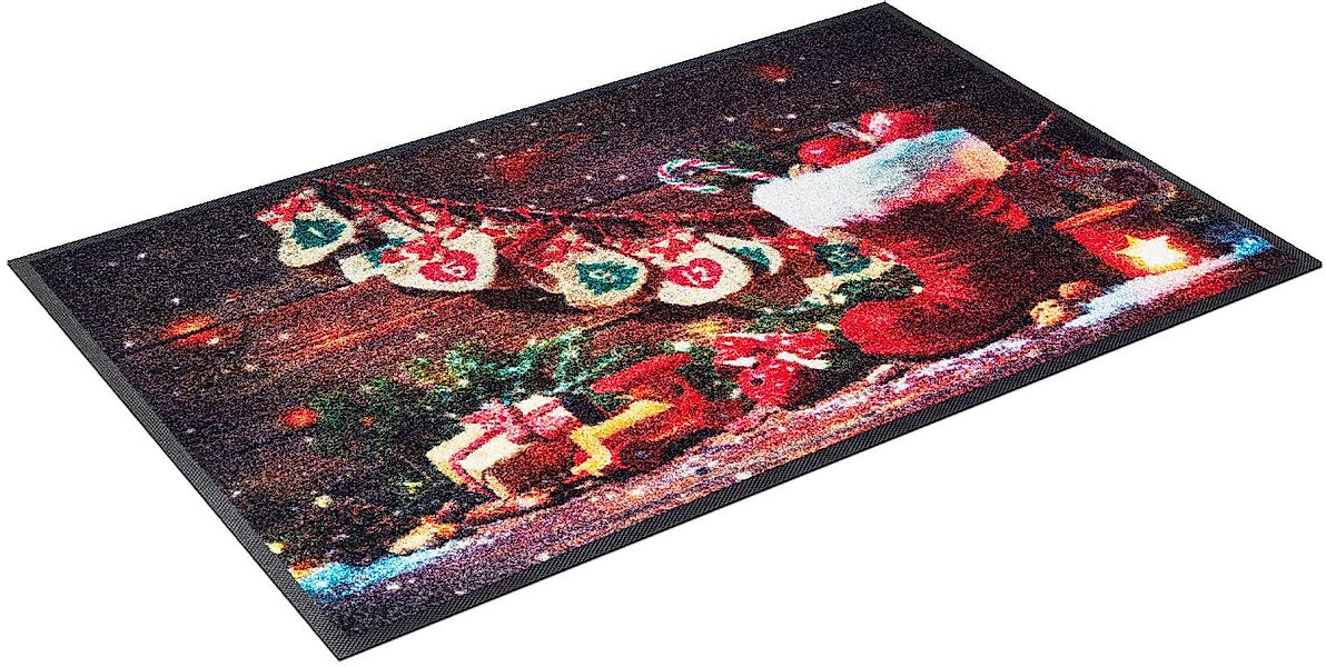 Kleen-Tex Fußmatte Advent Season, rechteckig, Höhe: günstig online kaufen