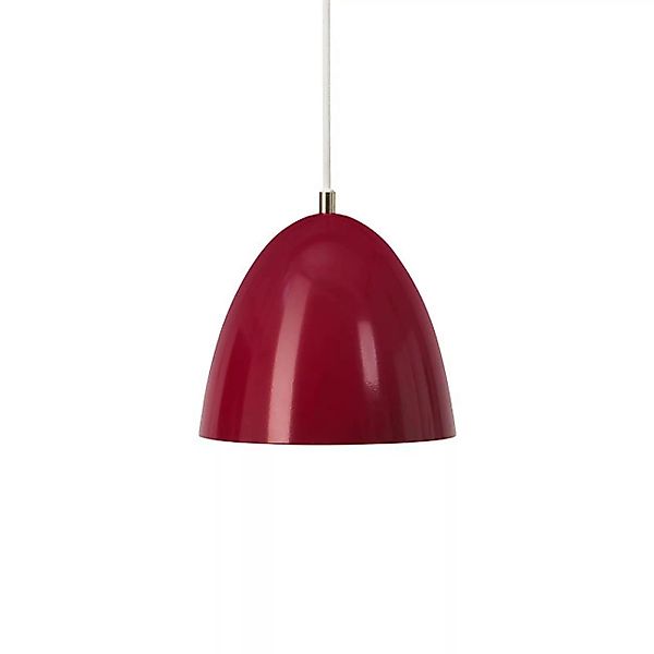 LED-Hängeleuchte Eas, Ø 24 cm, 3.000 K, rot günstig online kaufen