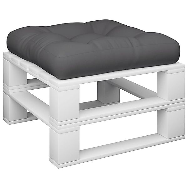 vidaXL Sitzauflage Palettenkissen Anthrazit 58x58x10 cm günstig online kaufen