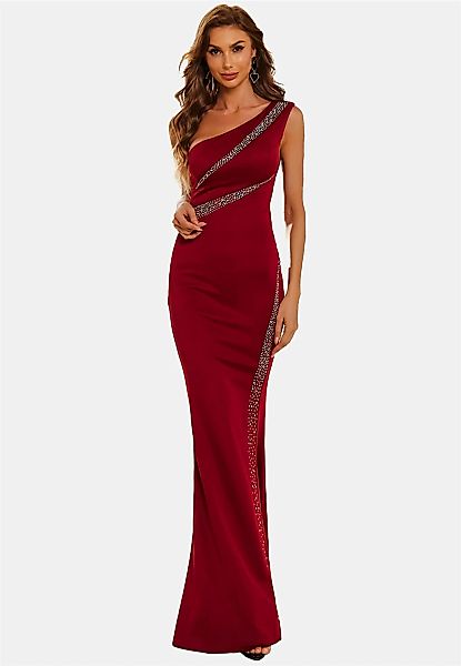 Moda Minx Jerseykleid "Whitney Long Dress", mit asymmetrischem Schnitt günstig online kaufen