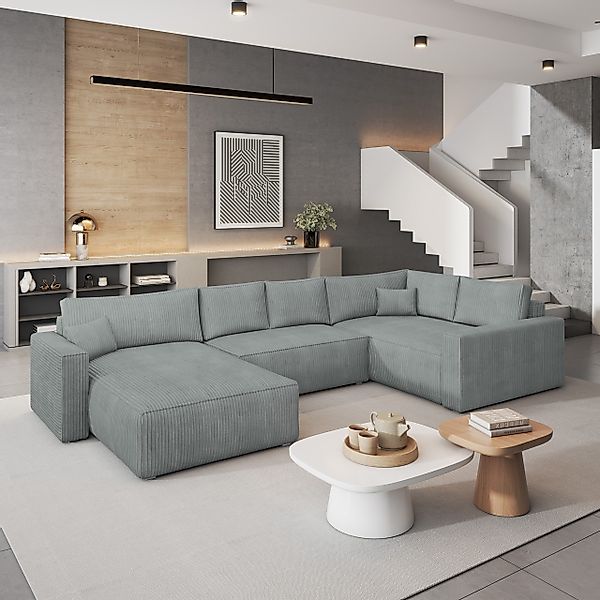 Masseno Ecksofa VELAMI mit Schlaffunktion U-Form, günstig online kaufen