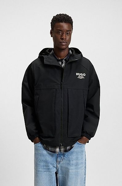 HUGO Blue Outdoorjacke Bod regular fit, mit Kapuze günstig online kaufen