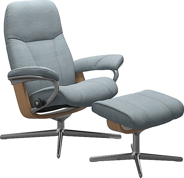Stressless Relaxsessel "Consul", (Set, Relaxsessel mit Hocker), mit Hocker, günstig online kaufen
