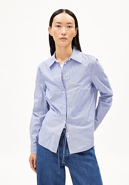 Armedangels Hemdbluse LOUILAA STRIPED Bluse aus günstig online kaufen